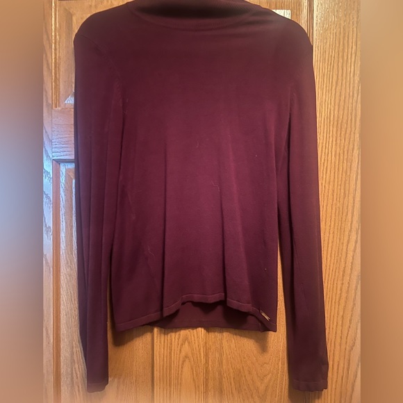 Red Turtle Neck with Long Sleeves. Size medium. Thick material. - Picture 1 of 2